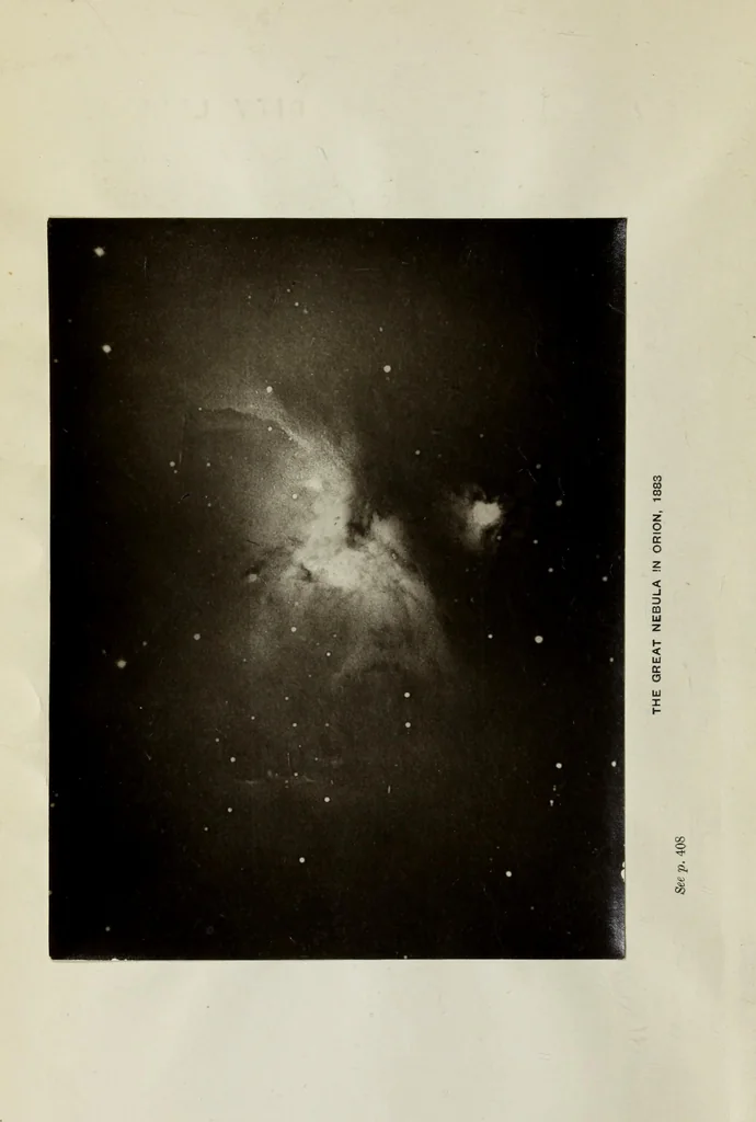 An illustration from A popular history of astronomy during the nineteenth century, 1902, leaf 7