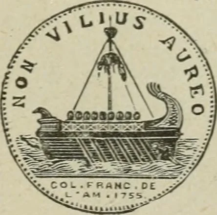 An illustration from Popular illustrated guide to Canadian coins, medals, &. &. = Guide populaire illustré des monnaies et médailles canadiennes, etc., etc. / by P.N. Breton, 1912, leaf 100