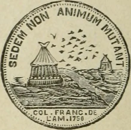 An illustration from Popular illustrated guide to Canadian coins, medals, &. &. = Guide populaire illustré des monnaies et médailles canadiennes, etc., etc. / by P.N. Breton, 1912, leaf 101