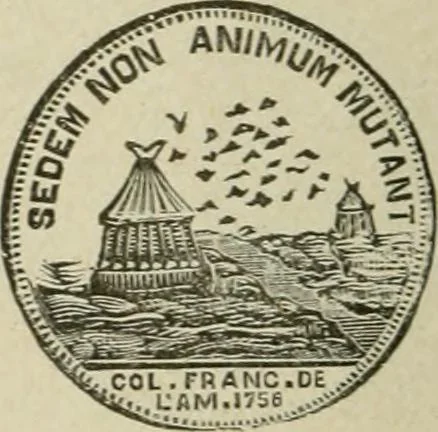 An illustration from Popular illustrated guide to Canadian coins, medals, &. &. = Guide populaire illustré des monnaies et médailles canadiennes, etc., etc. / by P.N. Breton, 1912, leaf 101