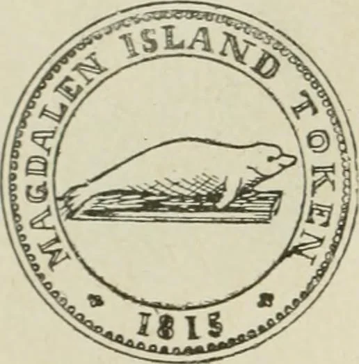 An illustration from Popular illustrated guide to Canadian coins, medals, &. &. = Guide populaire illustré des monnaies et médailles canadiennes, etc., etc. / by P.N. Breton, 1912, leaf 103