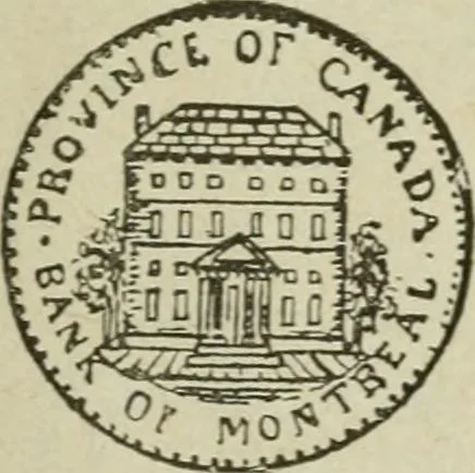 An illustration from Popular illustrated guide to Canadian coins, medals, &. &. = Guide populaire illustré des monnaies et médailles canadiennes, etc., etc. / by P.N. Breton, 1912, leaf 104