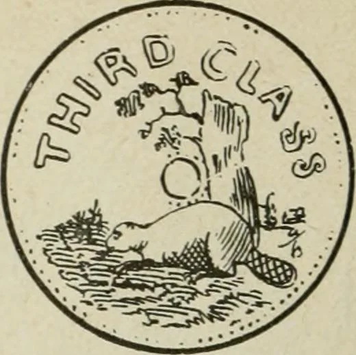 An illustration from Popular illustrated guide to Canadian coins, medals, &. &. = Guide populaire illustré des monnaies et médailles canadiennes, etc., etc. / by P.N. Breton, 1912, leaf 105