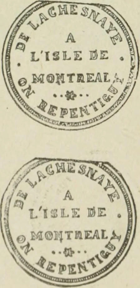 An illustration from Popular illustrated guide to Canadian coins, medals, &. &. = Guide populaire illustré des monnaies et médailles canadiennes, etc., etc. / by P.N. Breton, 1912, leaf 105