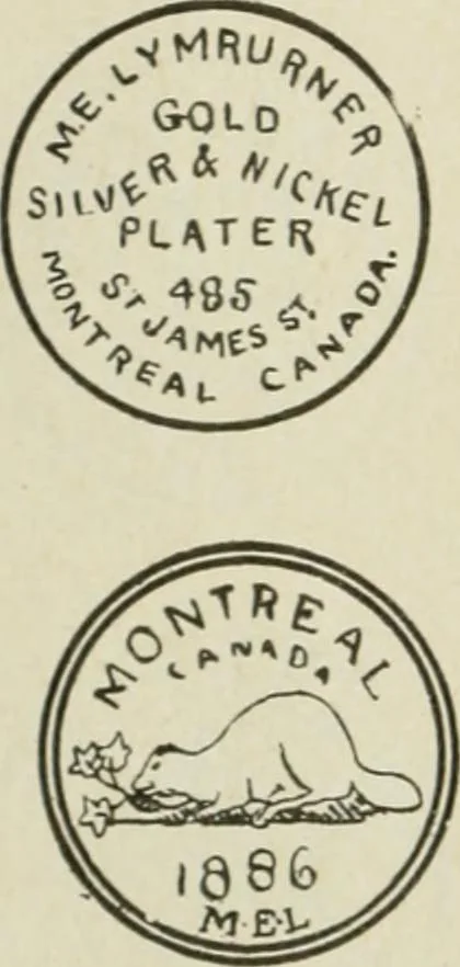 An illustration from Popular illustrated guide to Canadian coins, medals, &. &. = Guide populaire illustré des monnaies et médailles canadiennes, etc., etc. / by P.N. Breton, 1912, leaf 113