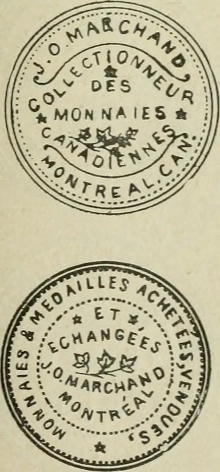 An illustration from Popular illustrated guide to Canadian coins, medals, &. &. = Guide populaire illustré des monnaies et médailles canadiennes, etc., etc. / by P.N. Breton, 1912, leaf 122