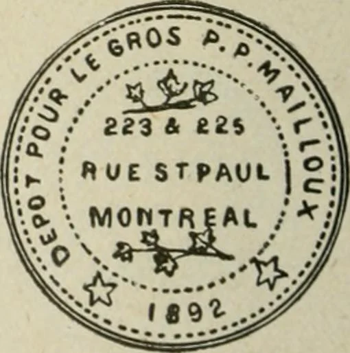 An illustration from Popular illustrated guide to Canadian coins, medals, &. &. = Guide populaire illustré des monnaies et médailles canadiennes, etc., etc. / by P.N. Breton, 1912, leaf 123