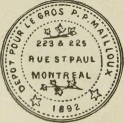 An illustration from Popular illustrated guide to Canadian coins, medals, &. &. = Guide populaire illustré des monnaies et médailles canadiennes, etc., etc. / by P.N. Breton, 1912, leaf 123