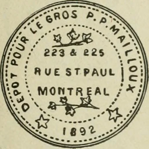 An illustration from Popular illustrated guide to Canadian coins, medals, &. &. = Guide populaire illustré des monnaies et médailles canadiennes, etc., etc. / by P.N. Breton, 1912, leaf 124