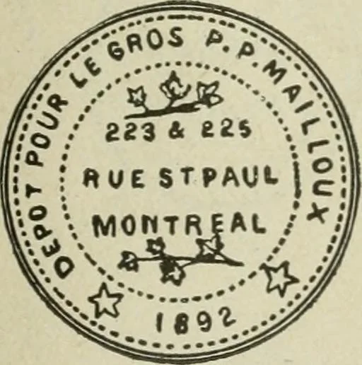 An illustration from Popular illustrated guide to Canadian coins, medals, &. &. = Guide populaire illustré des monnaies et médailles canadiennes, etc., etc. / by P.N. Breton, 1912, leaf 124