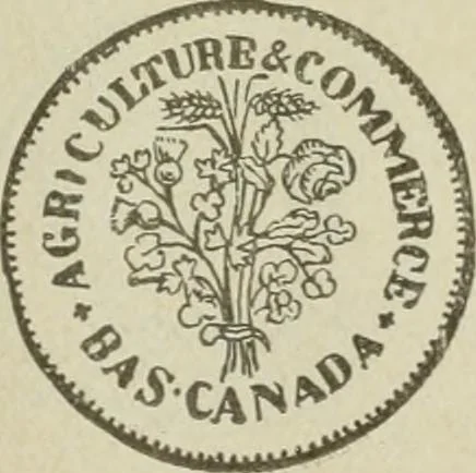 An illustration from Popular illustrated guide to Canadian coins, medals, &. &. = Guide populaire illustré des monnaies et médailles canadiennes, etc., etc. / by P.N. Breton, 1912, leaf 130
