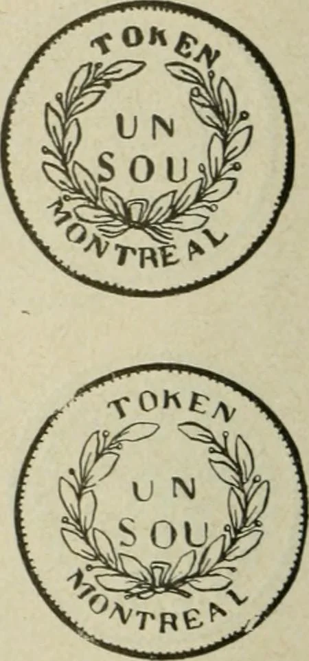 An illustration from Popular illustrated guide to Canadian coins, medals, &. &. = Guide populaire illustré des monnaies et médailles canadiennes, etc., etc. / by P.N. Breton, 1912, leaf 133