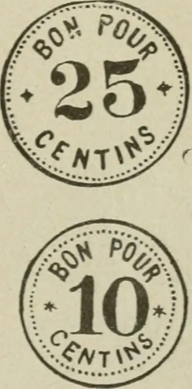 An illustration from Popular illustrated guide to Canadian coins, medals, &. &. = Guide populaire illustré des monnaies et médailles canadiennes, etc., etc. / by P.N. Breton, 1912, leaf 148