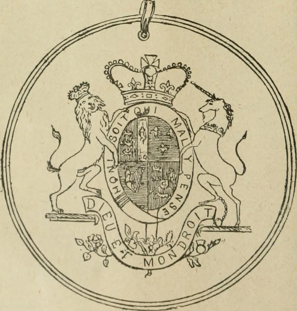 An illustration from Popular illustrated guide to Canadian coins, medals, &. &. = Guide populaire illustré des monnaies et médailles canadiennes, etc., etc. / by P.N. Breton, 1912, leaf 15