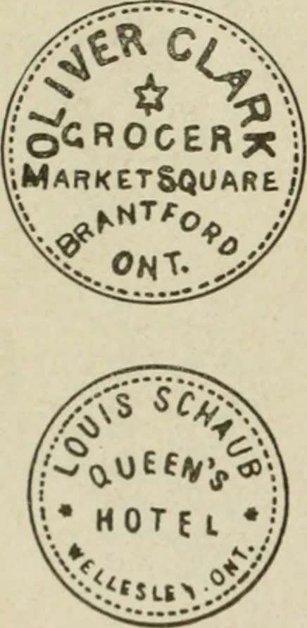 An illustration from Popular illustrated guide to Canadian coins, medals, &. &. = Guide populaire illustré des monnaies et médailles canadiennes, etc., etc. / by P.N. Breton, 1912, leaf 155