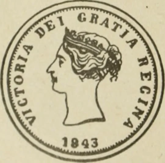An illustration from Popular illustrated guide to Canadian coins, medals, &. &. = Guide populaire illustré des monnaies et médailles canadiennes, etc., etc. / by P.N. Breton, 1912, leaf 165