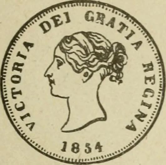 An illustration from Popular illustrated guide to Canadian coins, medals, &. &. = Guide populaire illustré des monnaies et médailles canadiennes, etc., etc. / by P.N. Breton, 1912, leaf 166