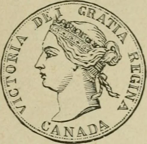 An illustration from Popular illustrated guide to Canadian coins, medals, &. &. = Guide populaire illustré des monnaies et médailles canadiennes, etc., etc. / by P.N. Breton, 1912, leaf 172