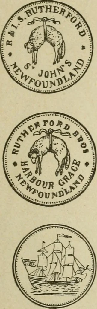 An illustration from Popular illustrated guide to Canadian coins, medals, &. &. = Guide populaire illustré des monnaies et médailles canadiennes, etc., etc. / by P.N. Breton, 1912, leaf 174