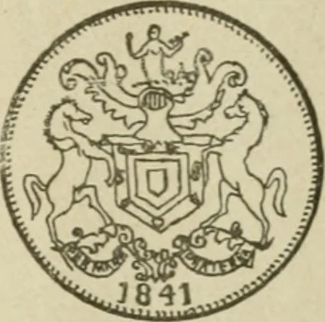 An illustration from Popular illustrated guide to Canadian coins, medals, &. &. = Guide populaire illustré des monnaies et médailles canadiennes, etc., etc. / by P.N. Breton, 1912, leaf 174