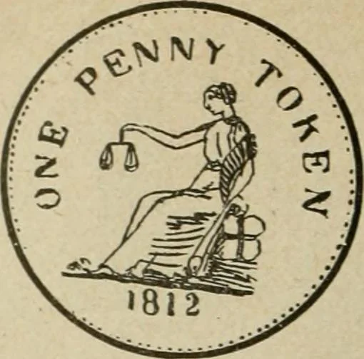 An illustration from Popular illustrated guide to Canadian coins, medals, &. &. = Guide populaire illustré des monnaies et médailles canadiennes, etc., etc. / by P.N. Breton, 1912, leaf 177