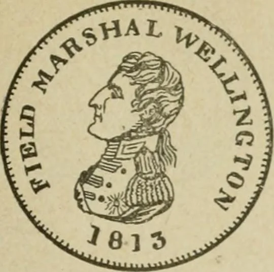 An illustration from Popular illustrated guide to Canadian coins, medals, &. &. = Guide populaire illustré des monnaies et médailles canadiennes, etc., etc. / by P.N. Breton, 1912, leaf 178