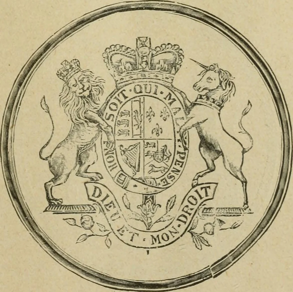 An illustration from Popular illustrated guide to Canadian coins, medals, &. &. = Guide populaire illustré des monnaies et médailles canadiennes, etc., etc. / by P.N. Breton, 1912, leaf 18
