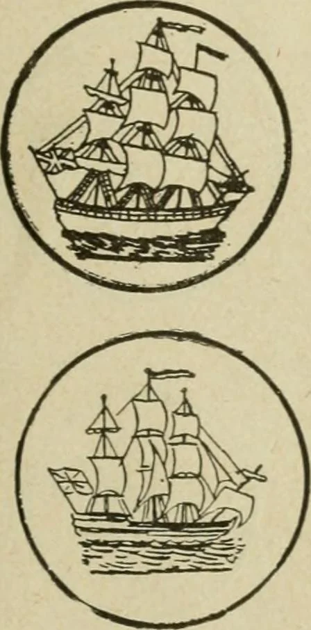 An illustration from Popular illustrated guide to Canadian coins, medals, &. &. = Guide populaire illustré des monnaies et médailles canadiennes, etc., etc. / by P.N. Breton, 1912, leaf 182