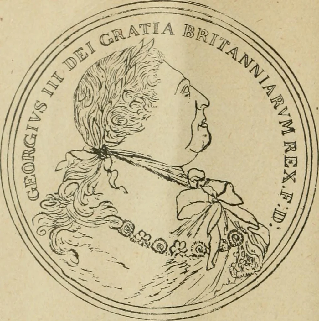 An illustration from Popular illustrated guide to Canadian coins, medals, &. &. = Guide populaire illustré des monnaies et médailles canadiennes, etc., etc. / by P.N. Breton, 1912, leaf 21