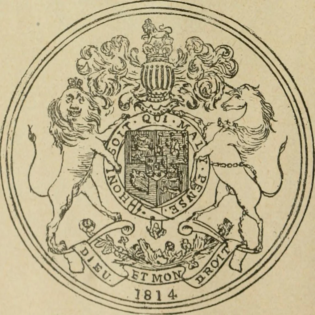 An illustration from Popular illustrated guide to Canadian coins, medals, &. &. = Guide populaire illustré des monnaies et médailles canadiennes, etc., etc. / by P.N. Breton, 1912, leaf 21