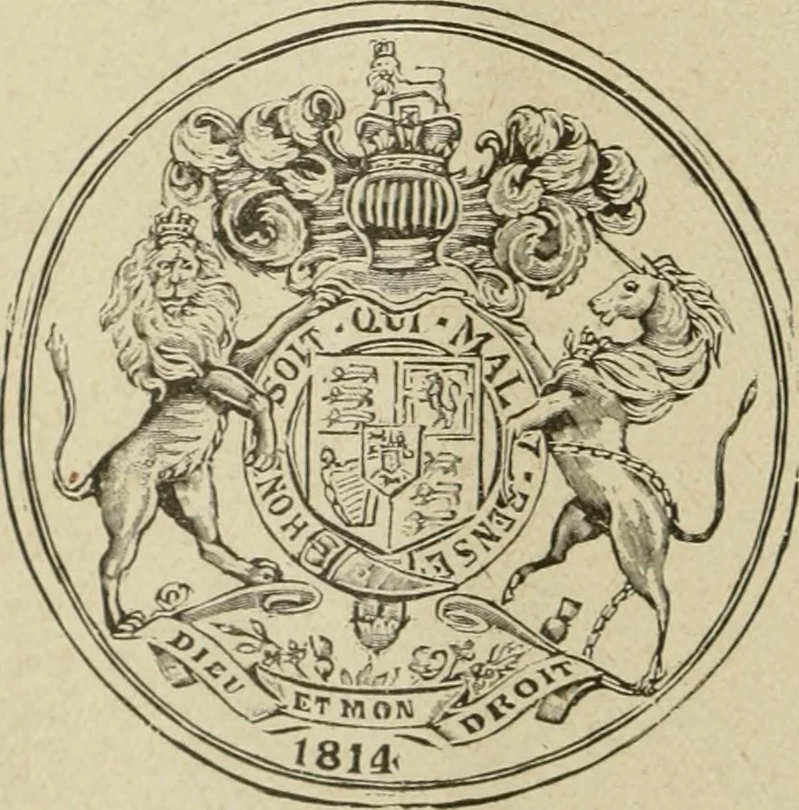 An illustration from Popular illustrated guide to Canadian coins, medals, &. &. = Guide populaire illustré des monnaies et médailles canadiennes, etc., etc. / by P.N. Breton, 1912, leaf 23