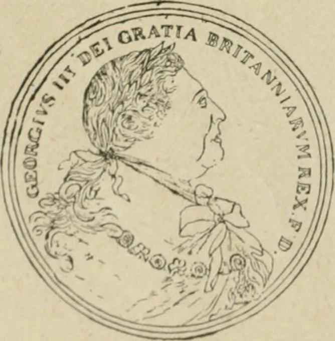 An illustration from Popular illustrated guide to Canadian coins, medals, &. &. = Guide populaire illustré des monnaies et médailles canadiennes, etc., etc. / by P.N. Breton, 1912, leaf 23