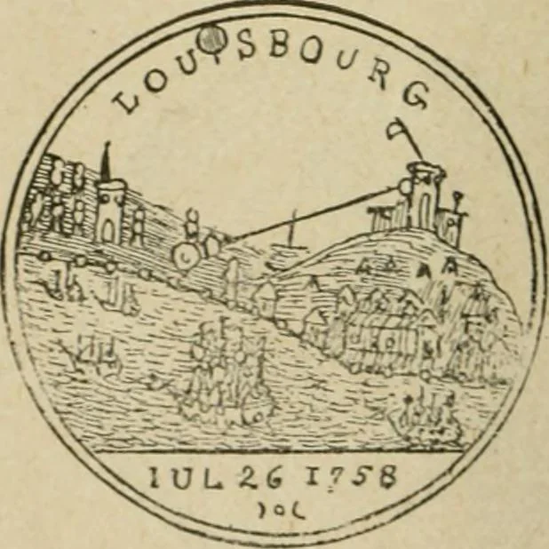 An illustration from Popular illustrated guide to Canadian coins, medals, &. &. = Guide populaire illustré des monnaies et médailles canadiennes, etc., etc. / by P.N. Breton, 1912, leaf 33