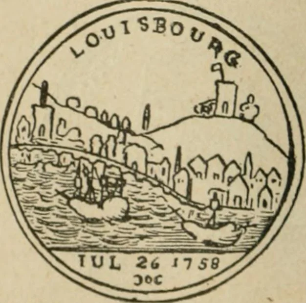 An illustration from Popular illustrated guide to Canadian coins, medals, &. &. = Guide populaire illustré des monnaies et médailles canadiennes, etc., etc. / by P.N. Breton, 1912, leaf 33