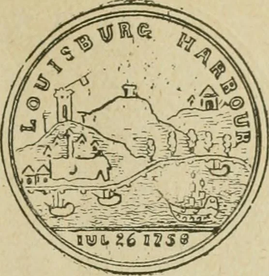 An illustration from Popular illustrated guide to Canadian coins, medals, &. &. = Guide populaire illustré des monnaies et médailles canadiennes, etc., etc. / by P.N. Breton, 1912, leaf 34