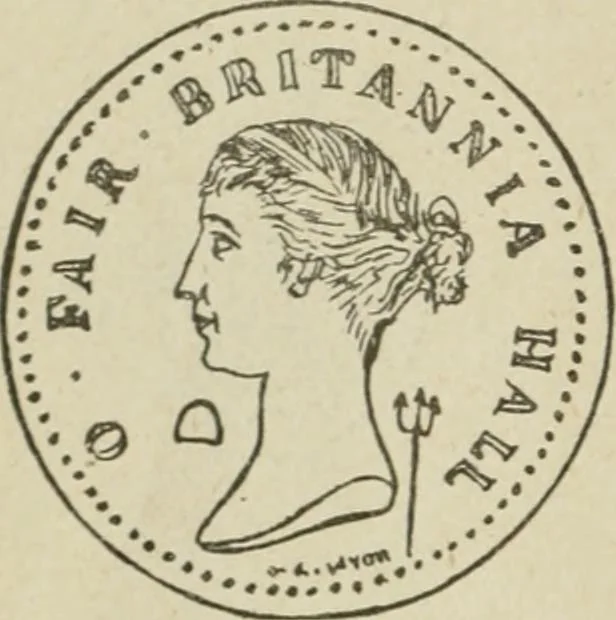 An illustration from Popular illustrated guide to Canadian coins, medals, &. &. = Guide populaire illustré des monnaies et médailles canadiennes, etc., etc. / by P.N. Breton, 1912, leaf 35