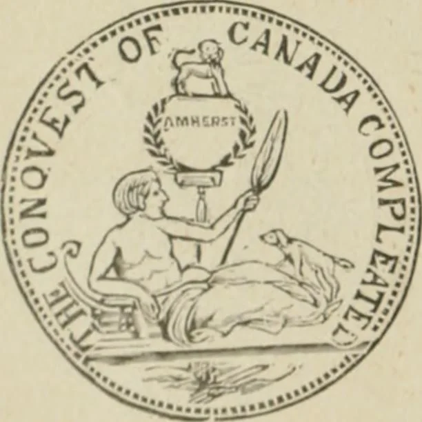 An illustration from Popular illustrated guide to Canadian coins, medals, &. &. = Guide populaire illustré des monnaies et médailles canadiennes, etc., etc. / by P.N. Breton, 1912, leaf 35