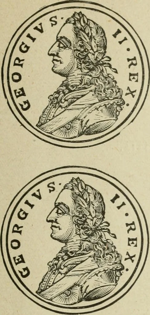 An illustration from Popular illustrated guide to Canadian coins, medals, &. &. = Guide populaire illustré des monnaies et médailles canadiennes, etc., etc. / by P.N. Breton, 1912, leaf 36