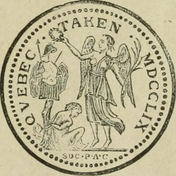 An illustration from Popular illustrated guide to Canadian coins, medals, &. &. = Guide populaire illustré des monnaies et médailles canadiennes, etc., etc. / by P.N. Breton, 1912, leaf 36
