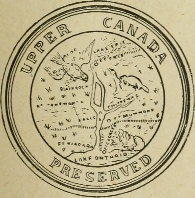 An illustration from Popular illustrated guide to Canadian coins, medals, &. &. = Guide populaire illustré des monnaies et médailles canadiennes, etc., etc. / by P.N. Breton, 1912, leaf 38