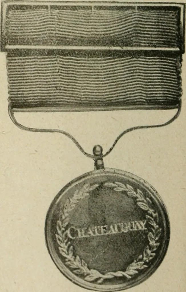An illustration from Popular illustrated guide to Canadian coins, medals, &. &. = Guide populaire illustré des monnaies et médailles canadiennes, etc., etc. / by P.N. Breton, 1912, leaf 43