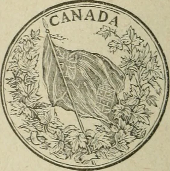 An illustration from Popular illustrated guide to Canadian coins, medals, &. &. = Guide populaire illustré des monnaies et médailles canadiennes, etc., etc. / by P.N. Breton, 1912, leaf 47