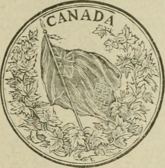 An illustration from Popular illustrated guide to Canadian coins, medals, &. &. = Guide populaire illustré des monnaies et médailles canadiennes, etc., etc. / by P.N. Breton, 1912, leaf 48