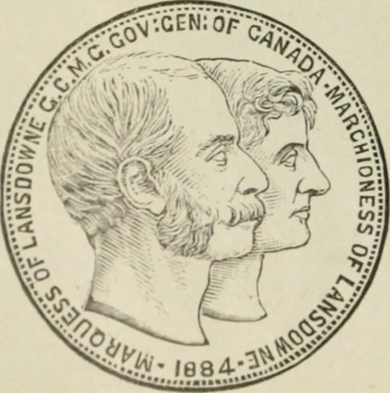 An illustration from Popular illustrated guide to Canadian coins, medals, &. &. = Guide populaire illustré des monnaies et médailles canadiennes, etc., etc. / by P.N. Breton, 1912, leaf 55