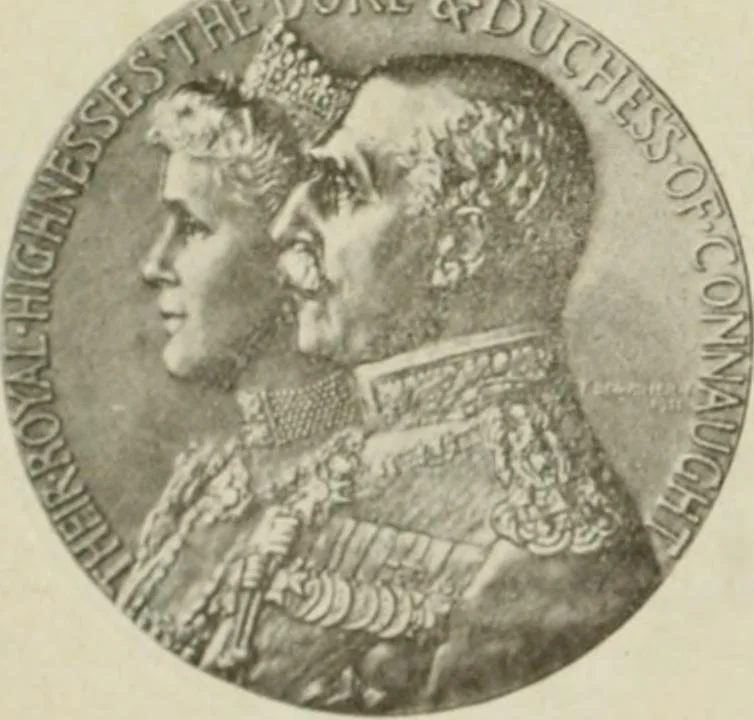 An illustration from Popular illustrated guide to Canadian coins, medals, &. &. = Guide populaire illustré des monnaies et médailles canadiennes, etc., etc. / by P.N. Breton, 1912, leaf 57