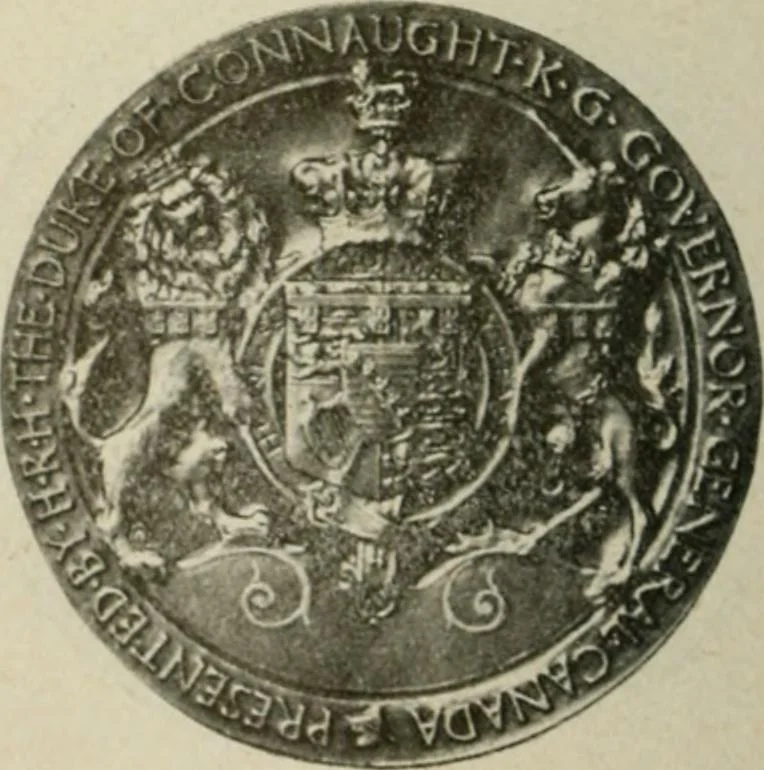 An illustration from Popular illustrated guide to Canadian coins, medals, &. &. = Guide populaire illustré des monnaies et médailles canadiennes, etc., etc. / by P.N. Breton, 1912, leaf 57