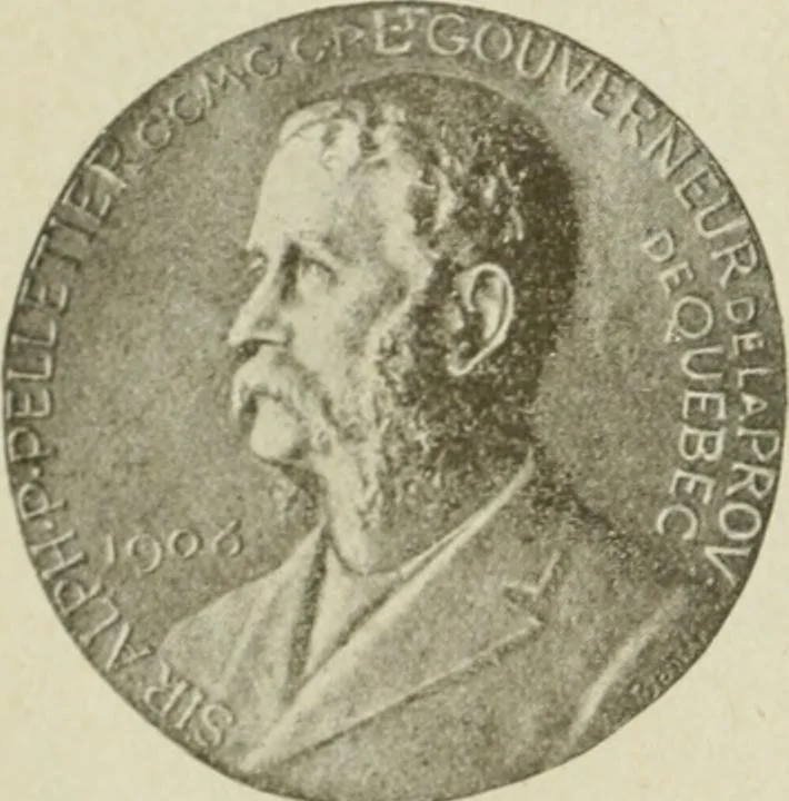 An illustration from Popular illustrated guide to Canadian coins, medals, &. &. = Guide populaire illustré des monnaies et médailles canadiennes, etc., etc. / by P.N. Breton, 1912, leaf 59