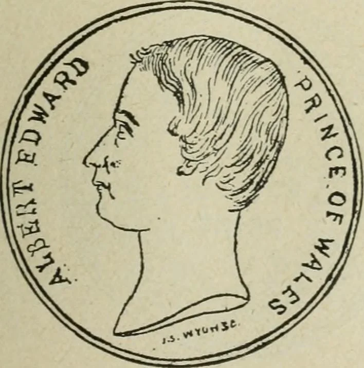 An illustration from Popular illustrated guide to Canadian coins, medals, &. &. = Guide populaire illustré des monnaies et médailles canadiennes, etc., etc. / by P.N. Breton, 1912, leaf 60