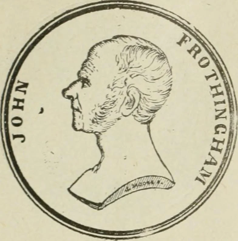 An illustration from Popular illustrated guide to Canadian coins, medals, &. &. = Guide populaire illustré des monnaies et médailles canadiennes, etc., etc. / by P.N. Breton, 1912, leaf 61