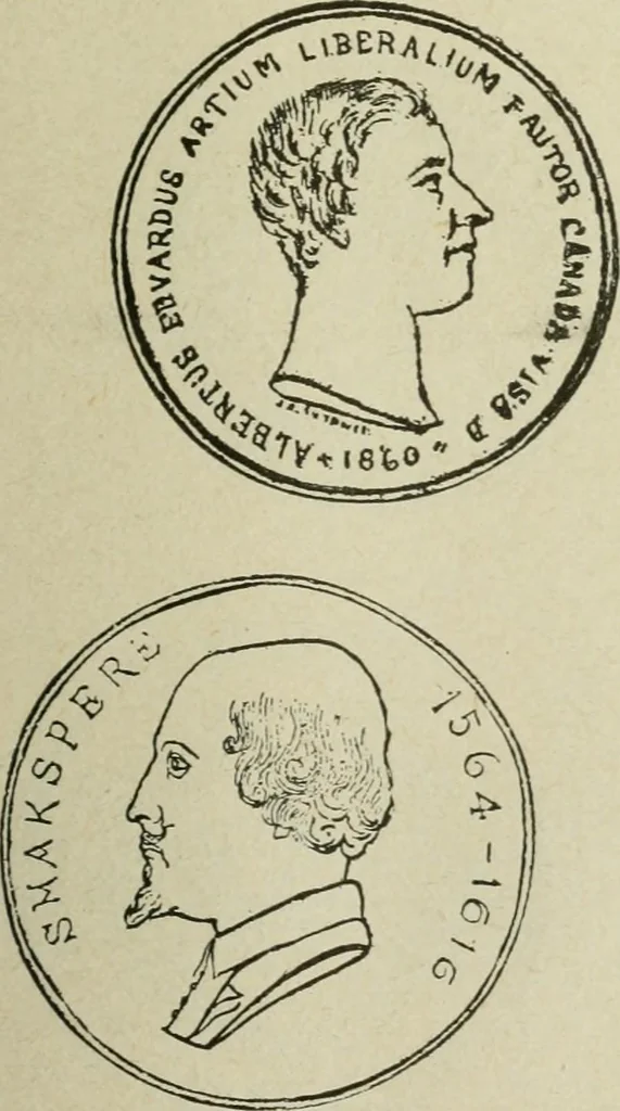 An illustration from Popular illustrated guide to Canadian coins, medals, &. &. = Guide populaire illustré des monnaies et médailles canadiennes, etc., etc. / by P.N. Breton, 1912, leaf 64